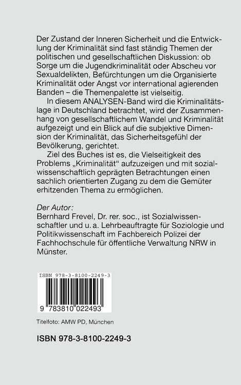 Produktbild: Kriminalit&auml;t