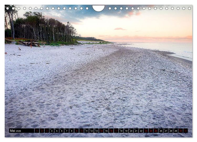 Produktbild: Fischland - Dar&szlig;- Zingst (Wandkalender 2026 DIN A4 quer), CALVENDO Monatskalender