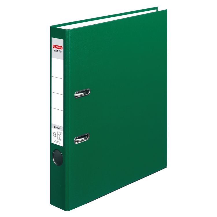 Produktbild: Herlitz Ordner maX.file protect A4 5cm gr&uuml;n