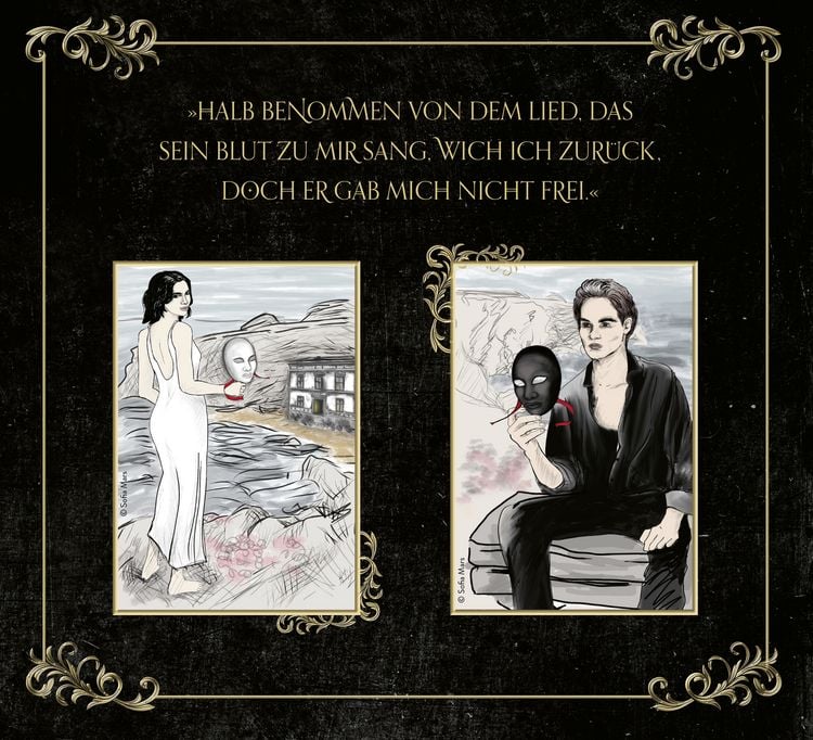 Produktbild: Die Erhabenen - Liebe, so rot wie Blut