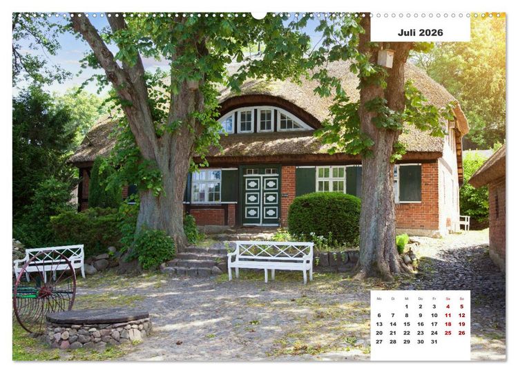 Produktbild: R&uuml;gen Panorama (hochwertiger Premium Wandkalender 2026 DIN A2 quer), Kunstdruck in Hochglanz