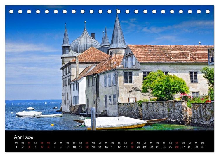 Produktbild: Von Schaffhausen zum S&auml;ntis (Tischkalender 2026 DIN A5 quer), CALVENDO Monatskalender