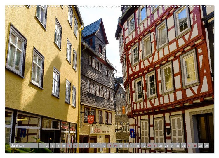 Produktbild: Ein Blick auf Wetzlar (hochwertiger Premium Wandkalender 2026 DIN A2 quer), Kunstdruck in Hochglanz
