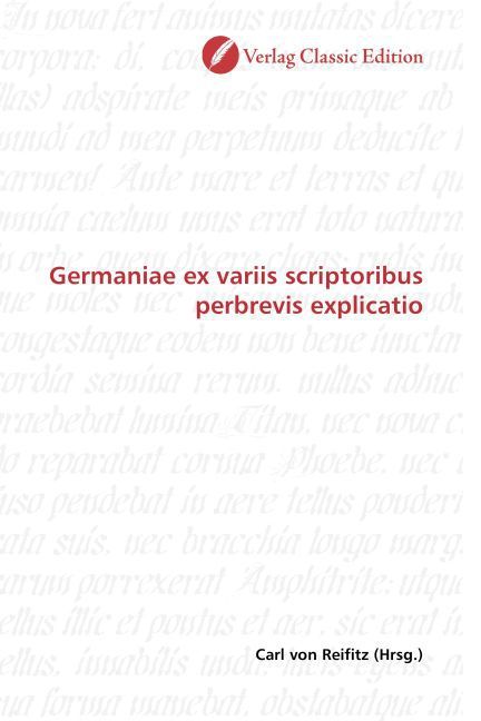 Produktbild: Germaniae ex variis scriptoribus perbrevis explicatio