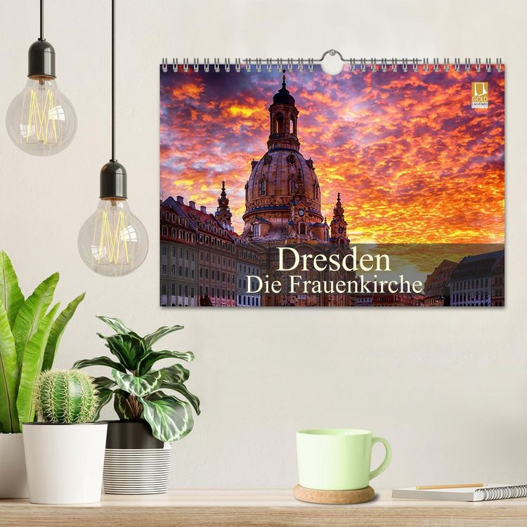 Produktbild: Dresden - Die Frauenkirche (Wandkalender 2026 DIN A4 quer), CALVENDO Monatskalender