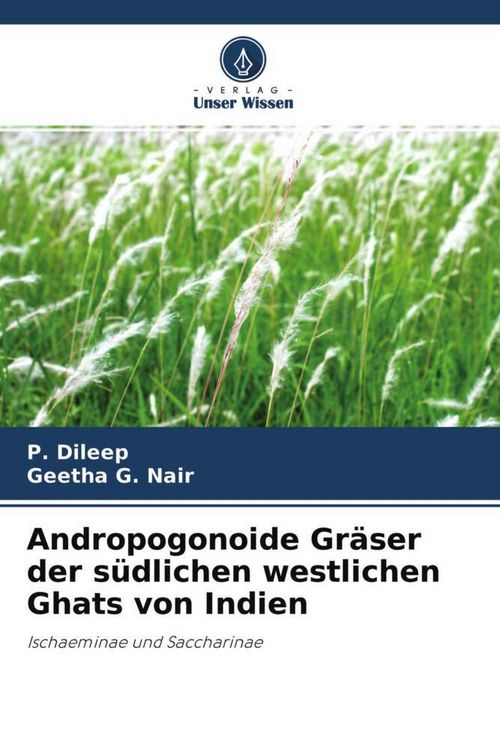 Produktbild: Andropogonoide Gr&auml;ser der s&uuml;dlichen westlichen Ghats von Indien