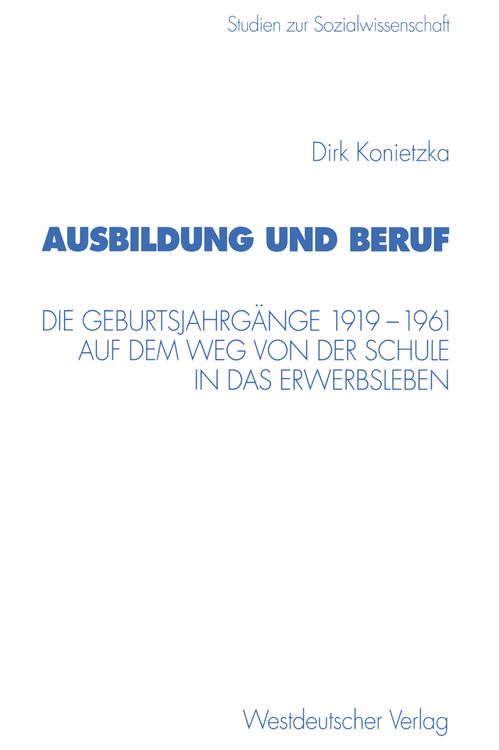 Produktbild: Ausbildung und Beruf