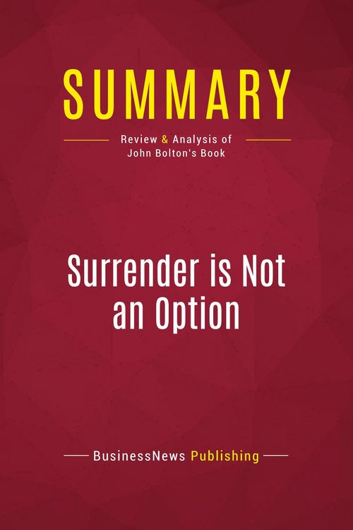 Produktbild: Summary: Surrender is Not an Option