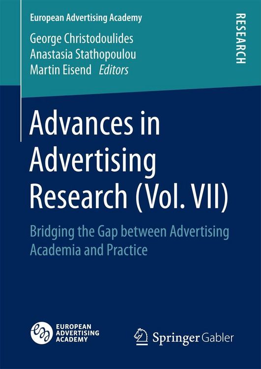 Produktbild: Advances in Advertising Research (Vol. VII)
