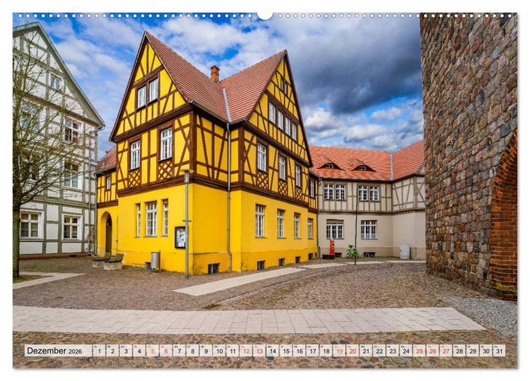 Produktbild: Perleberg Impressionen (hochwertiger Premium Wandkalender 2026 DIN A2 quer), Kunstdruck in Hochglanz