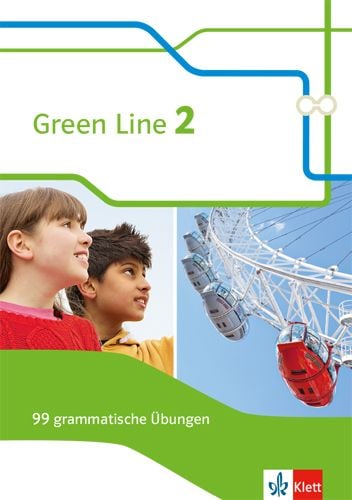 Produktbild: Green Line 2. 99 grammatische Übungen mit Lösungen Klasse 6. (G8 und G9) Bundesausgabe ab 2014. Klasse
