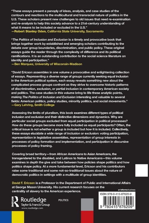 Produktbild: The Politics of Inclusion and Exclusion