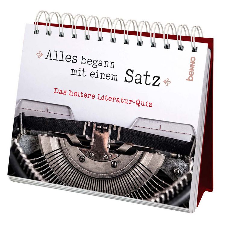 Produktbild: Alles begann mit einem Satz