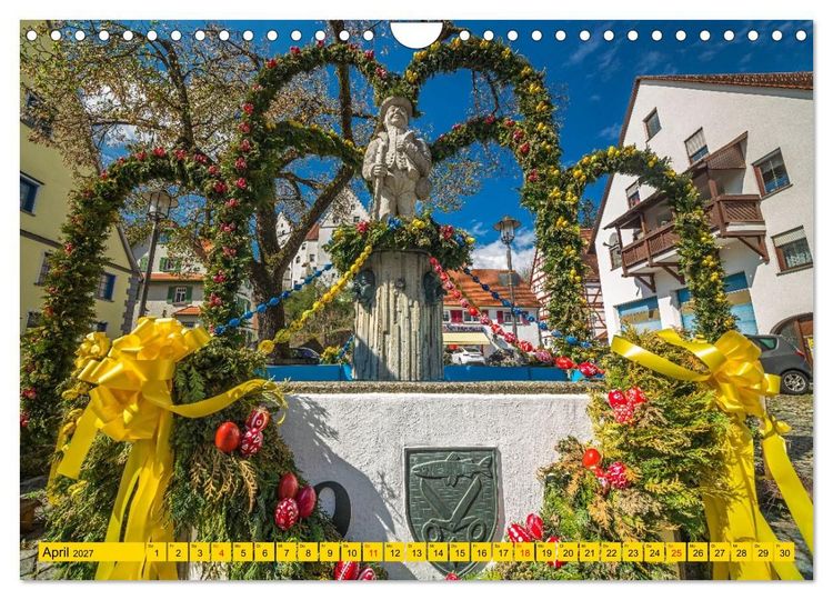 Produktbild: Scheer - Keinstadt im Naturpark Obere Donau (Wandkalender 2027 DIN A4 quer), CALVENDO Monatskalender