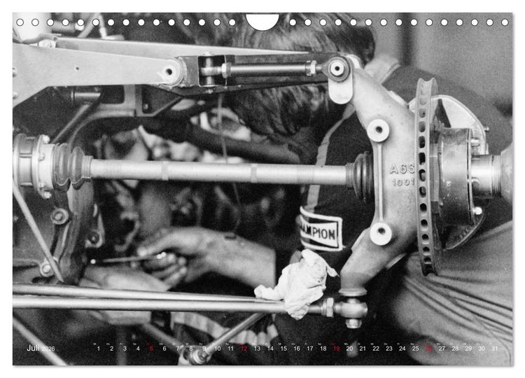 Produktbild: Formelsport - Fieber (Wandkalender 2026 DIN A4 quer), CALVENDO Monatskalender