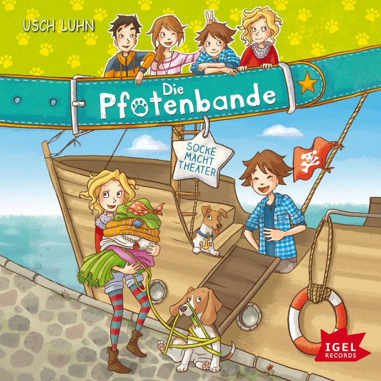 Produktbild: Die Pfotenbande. Socke macht Theater
