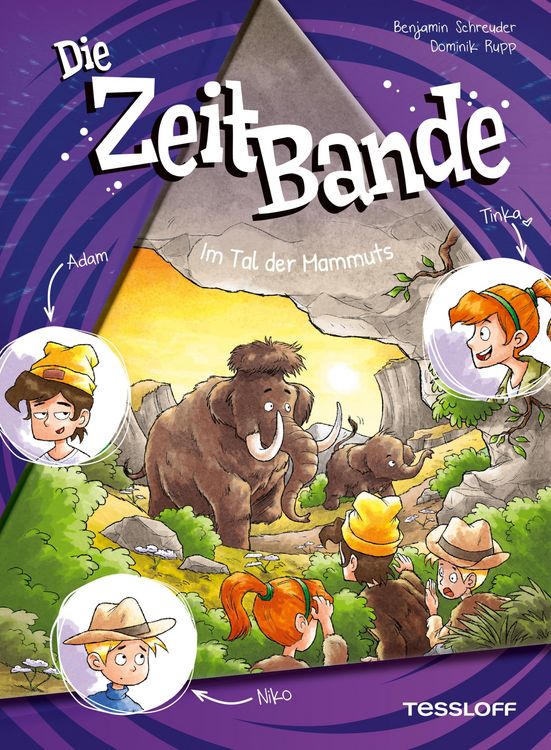 Produktbild: Die ZeitBande. Band 4. Im Tal der Mammuts