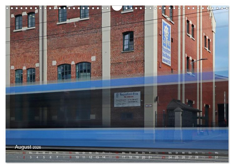 Produktbild: Impressionen aus M&uuml;nchen (Wandkalender 2026 DIN A3 quer), CALVENDO Monatskalender
