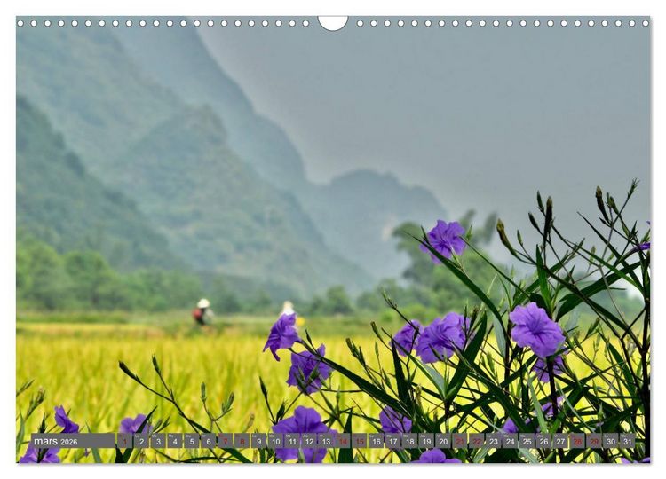 Produktbild: RIVI&Egrave;RE YULONG (Calendrier mural 2026 DIN A3 vertical), CALVENDO calendrier mensuel