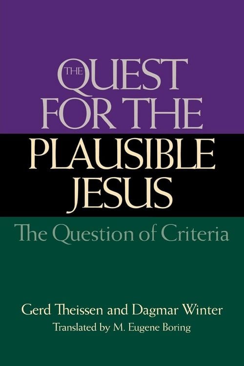 Produktbild: The Quest for the Plausible Jesus