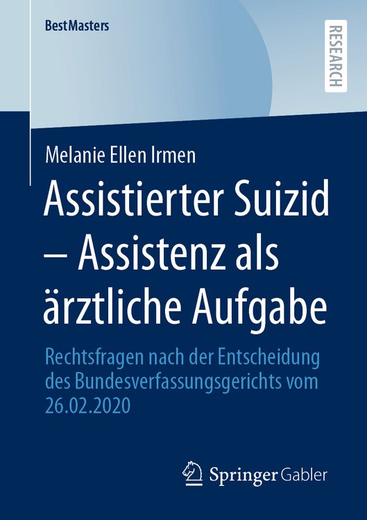 Produktbild: Assistierter Suizid &ndash; Assistenz als &auml;rztliche Aufgabe