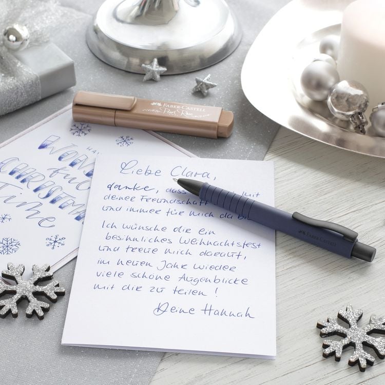 Produktbild: Faber-Castell Kugelschreiber Poly Ball Urban XB navy blue