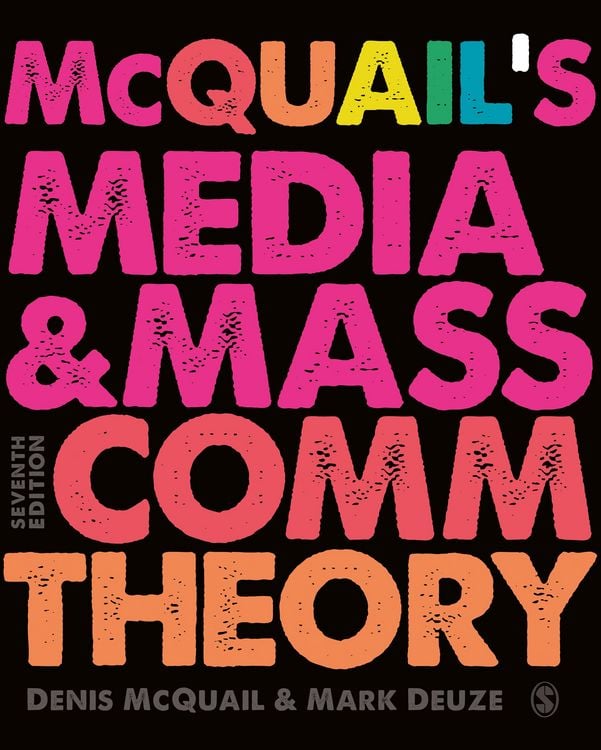 Produktbild: McQuail's Media and Mass Communication Theory