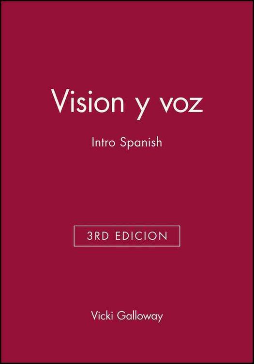 Produktbild: Vision Y Voz: Intro Spanish, 3e Audio CD Set