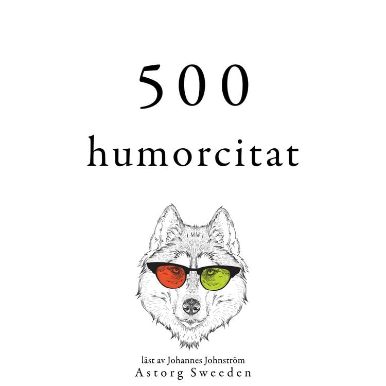 Produktbild: 500 citat av humor