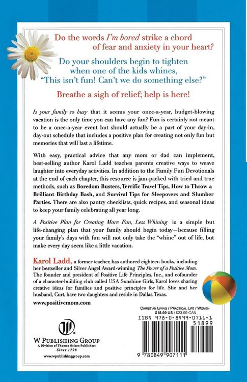 Produktbild: A Positive Plan for Creating More Fun, Less Whining