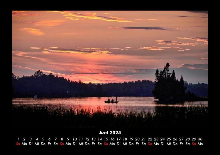 Produktbild: Landschaftskalender 2025 Fotokalender DIN A3