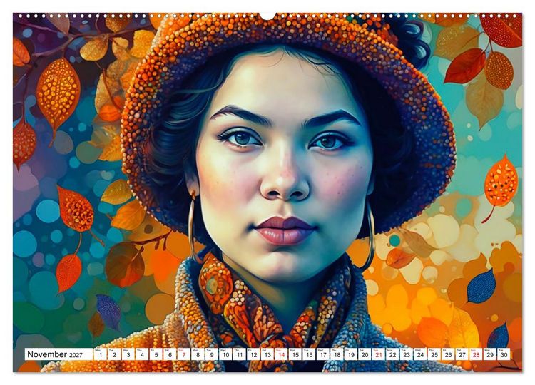 Produktbild: Daphne&rsquo;s Habitats, the Graphic Worlds of a Digital Muse (High Quality Premium Wall Calendar 2027 DIN A2 landscape),CALVENDO 12 Month Wall Calendar