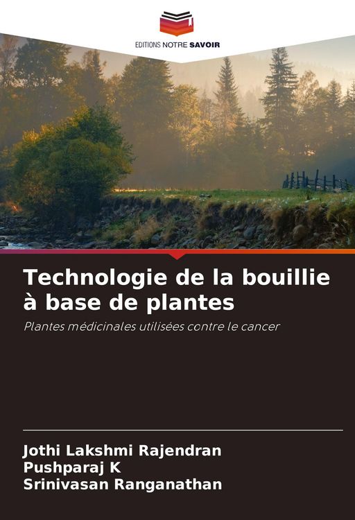 Produktbild: Technologie de la bouillie &agrave; base de plantes