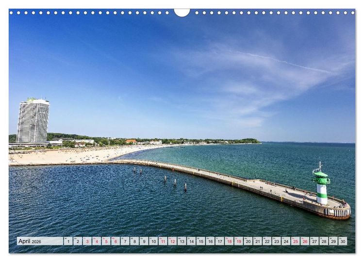 Produktbild: Ostseebilder (Wandkalender 2026 DIN A3 quer), CALVENDO Monatskalender