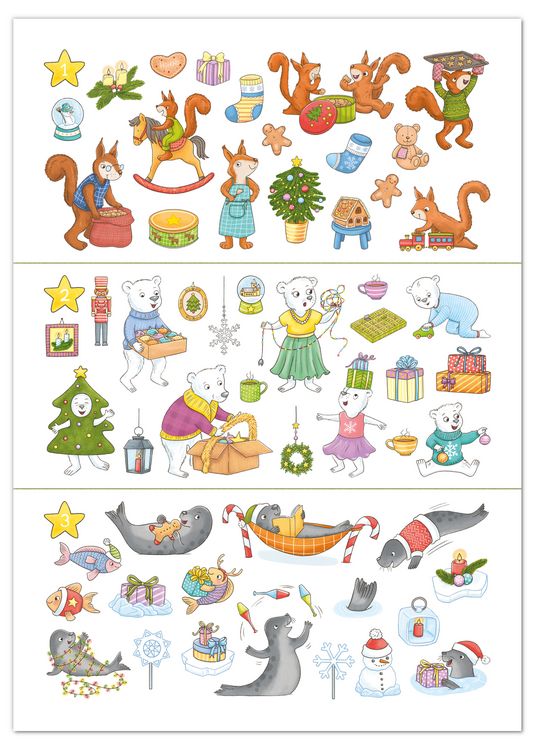 Produktbild: Mein Sticker-Adventskalender