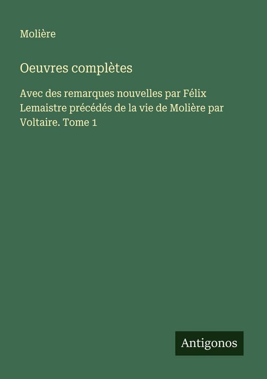 Produktbild: Oeuvres compl&egrave;tes