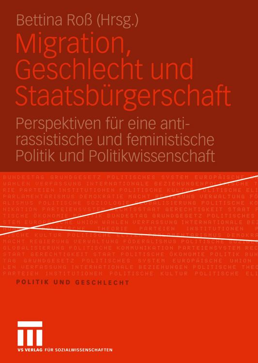 Produktbild: Migration, Geschlecht und Staatsb&uuml;rgerschaft