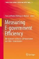 Produktbild: Measuring E-government Efficiency
