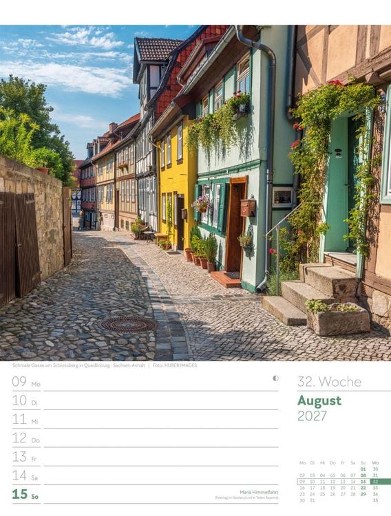 Produktbild: Malerisches Deutschland Wochenplaner Kalender 2027
