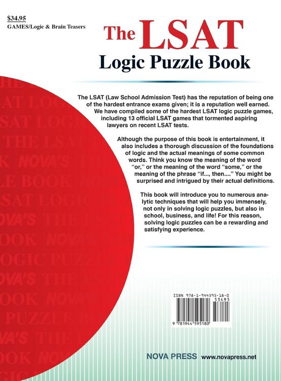 Produktbild: The LSAT Logic Puzzle Book
