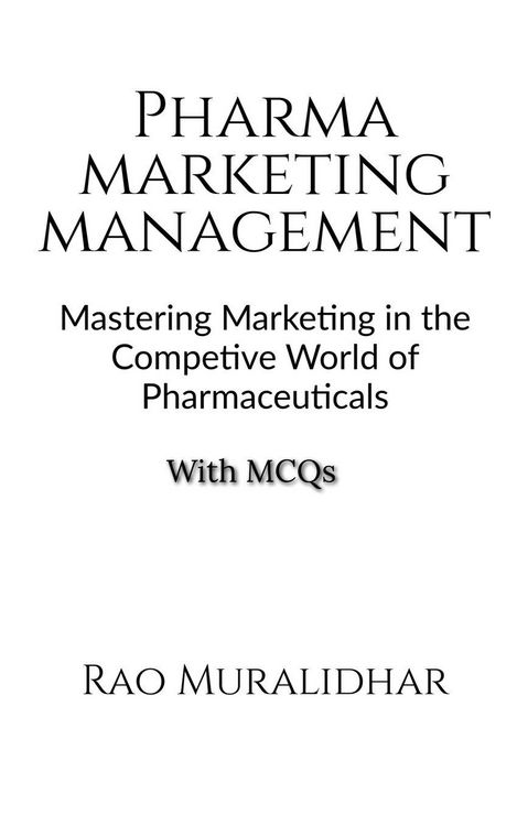 Produktbild: Pharma Marketing Management