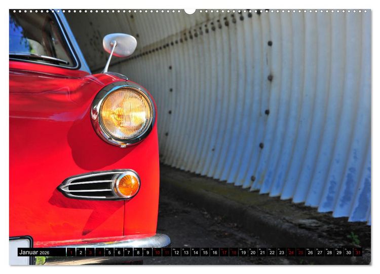 Produktbild: Goggomobil Coup&egrave; 250 TS (Wandkalender 2026 DIN A2 quer), CALVENDO Monatskalender