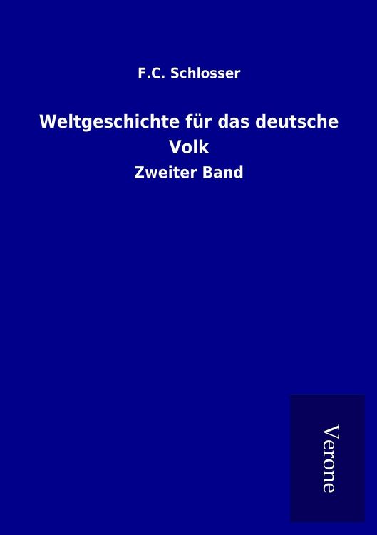 Produktbild: Weltgeschichte f&uuml;r das deutsche Volk