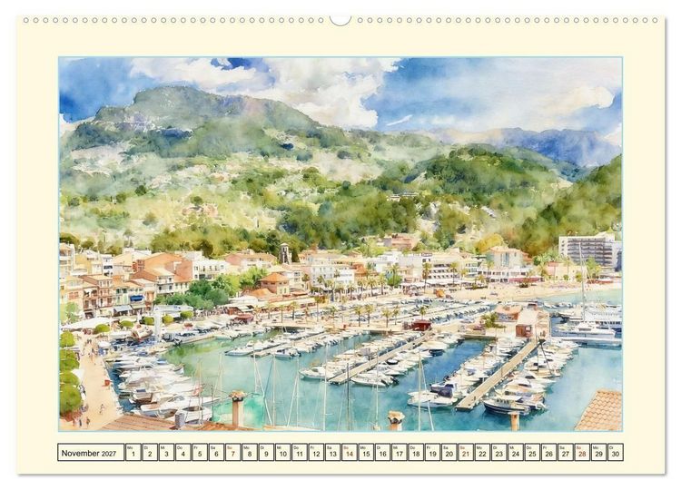 Produktbild: Lieblingsinsel Mallorca (hochwertiger Premium Wandkalender 2027 DIN A2 quer), Kunstdruck in Hochglanz
