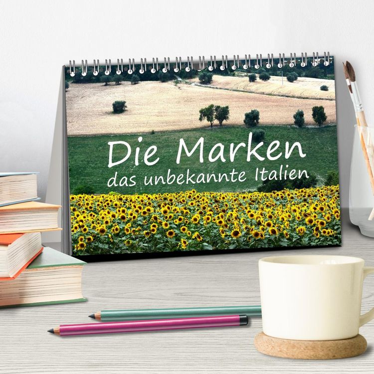 Produktbild: Die Marken, Impressionen aus dem unbekannten Italien (Tischkalender 2026 DIN A5 quer), CALVENDO Monatskalender