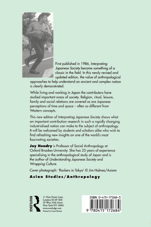 Produktbild: Interpreting Japanese Society