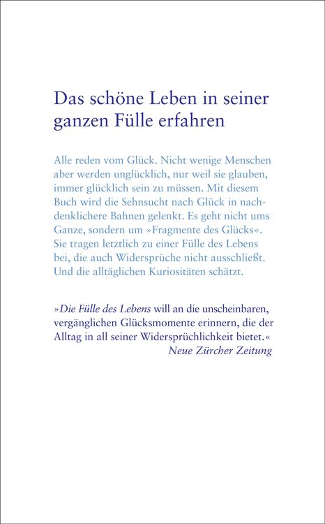 Produktbild: Die F&uuml;lle des Lebens