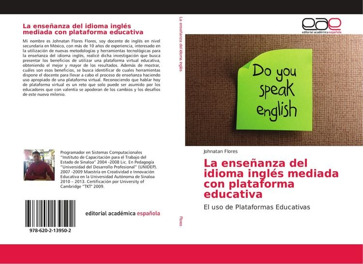 Produktbild: La enseñanza del idioma inglés mediada con plataforma educativa