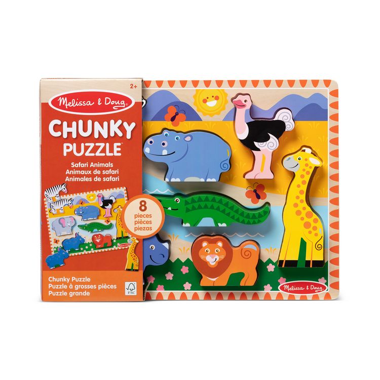 Produktbild: Safari Spieltiere Puzzle