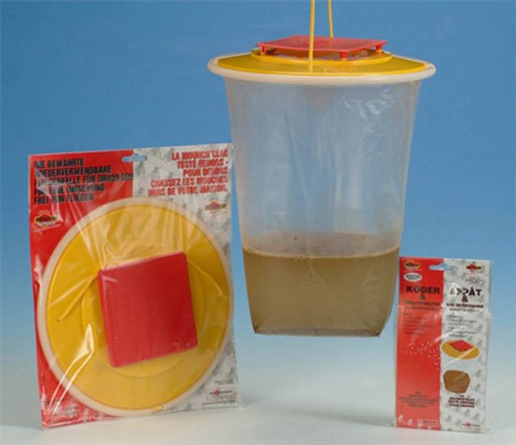 Produktbild: Redtop XL 8l 30000 Fliegenfalle Lockstoff Gelb 1St.